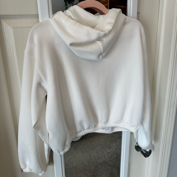 GUC🤍Spanx AirEssentials Cinched Hoodie Small Powder - Picture 8 of 10